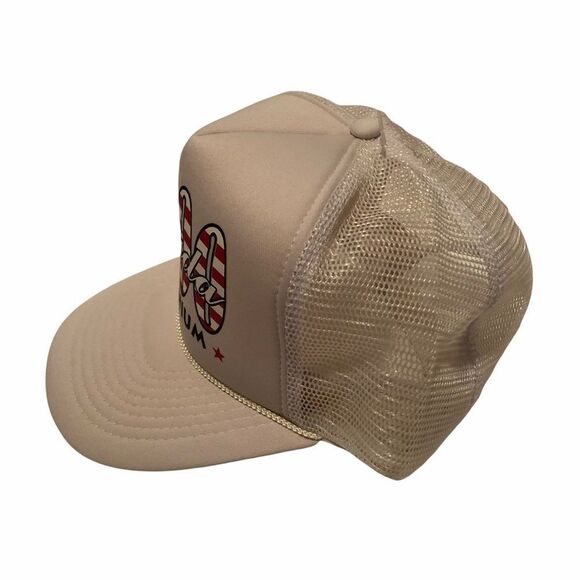 NEW ERA - Vintage 2000 Florida USA Millennium White Trucker Hat Snapback - Picture 4 of 6